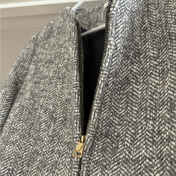 H&M Grey Tweed Coat - Picture 3 of 6